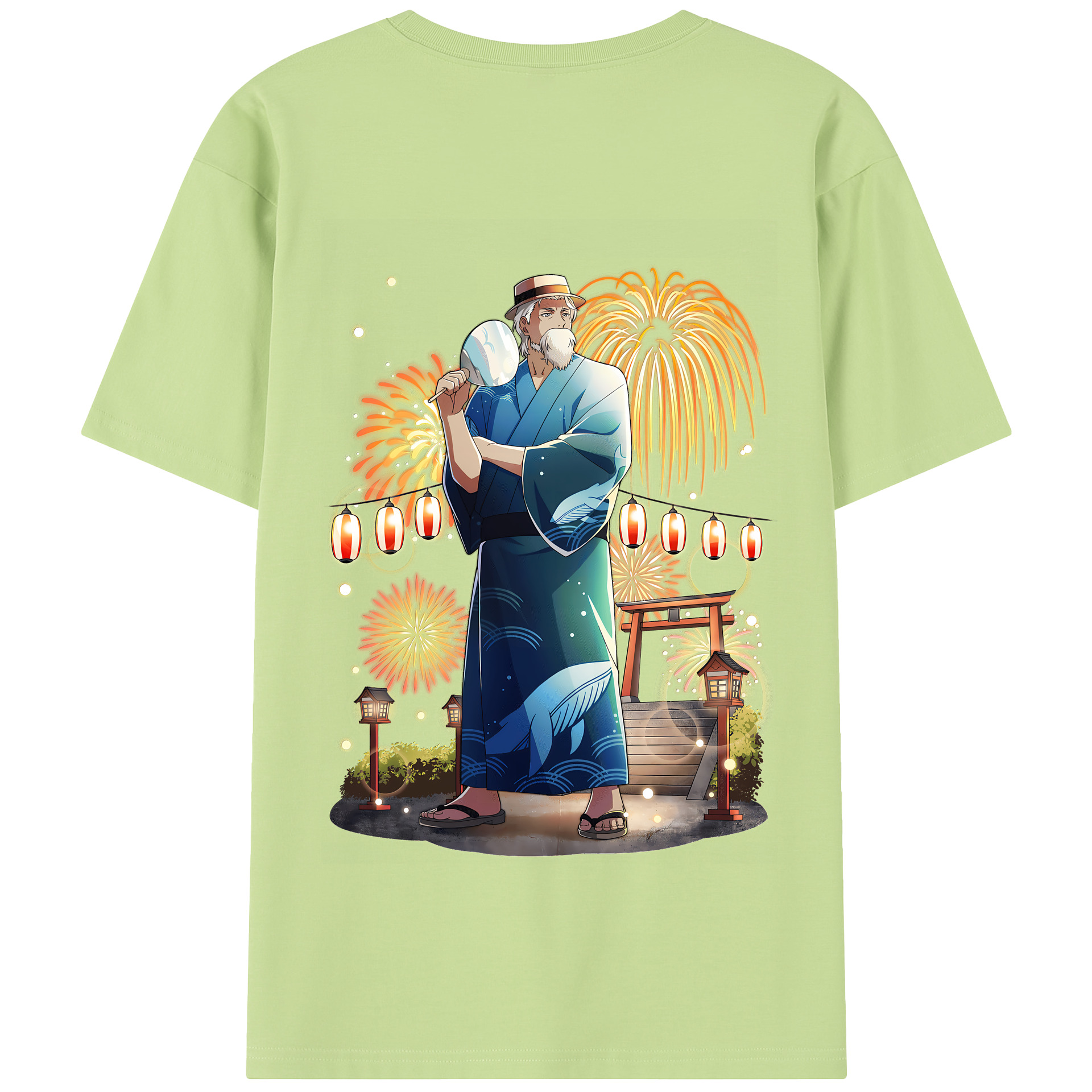 （画像用） 文豪ストレイドッグス Bungo Stray Dogs 綿100％半袖Tシャツ（背面プリント）